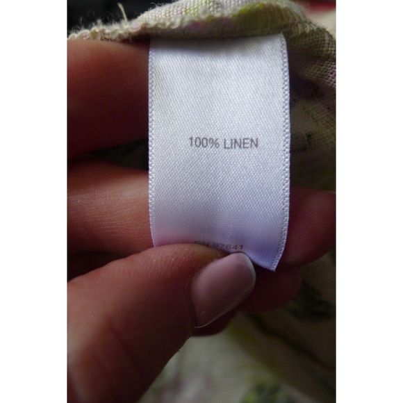 J. Jill Love Linen Orchid Spring Print Pant - XL - Picture 5 of 6